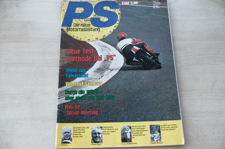 Deckblatt PS Sport Motorrad (06/1975)
